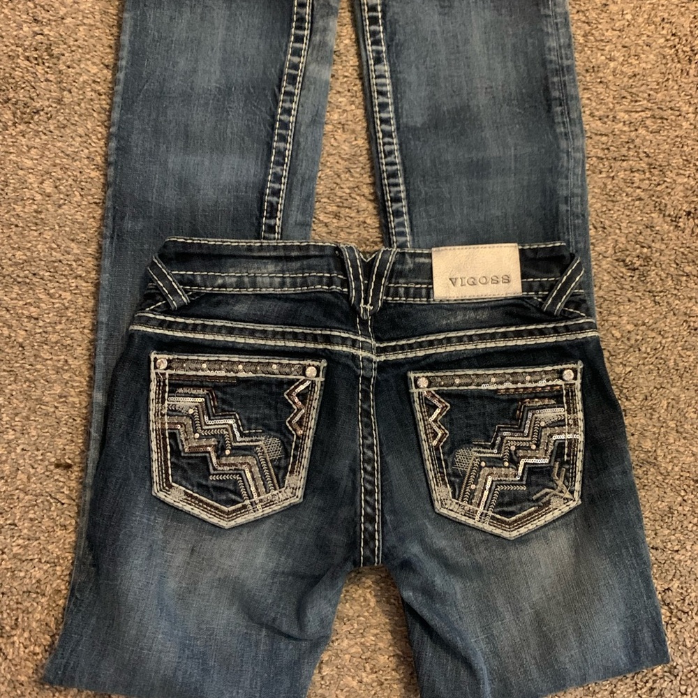 Vigoss Women's Indigo Boot Cut Jeans